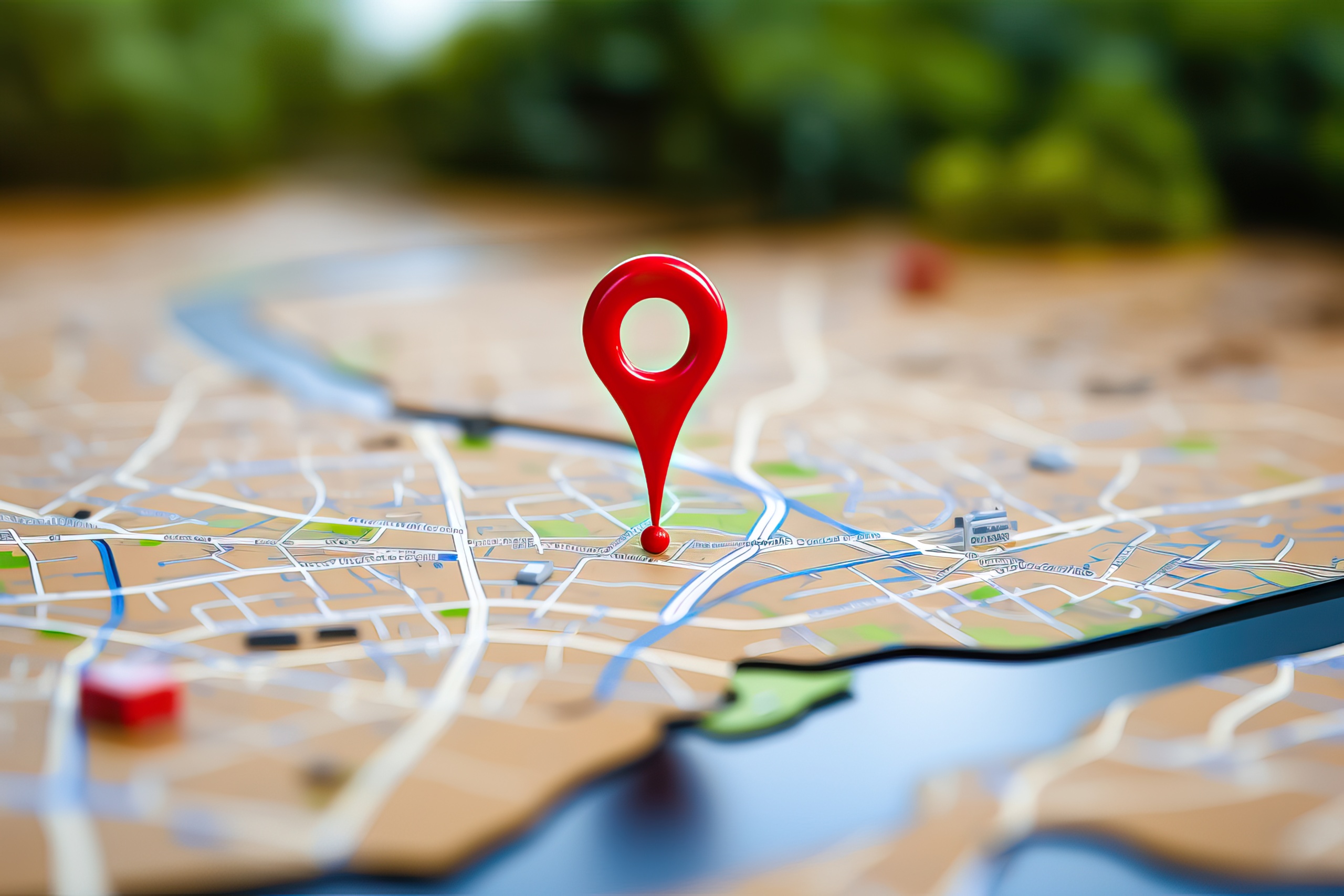 Map Location Marker - Generative AI